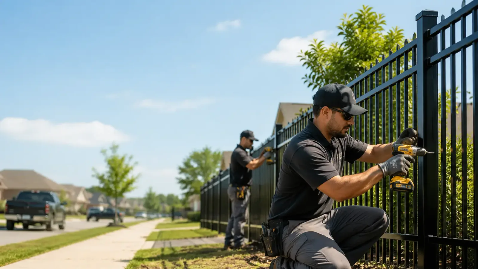 Metal Fence Installation in Villa Maria, PA